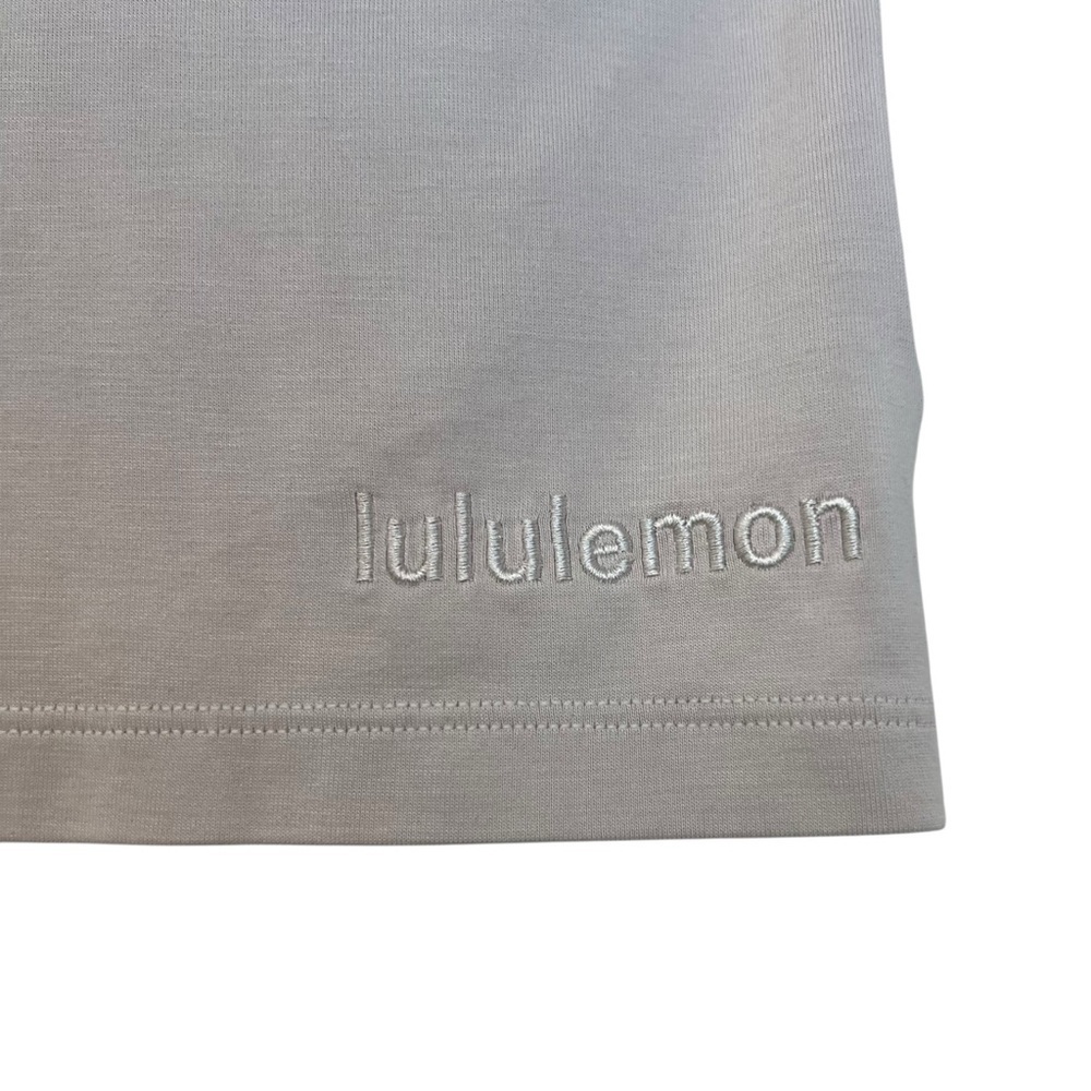 Lululemon Athletica Softstreme Relaxed Tee Shirt Moonstone Grey 4 Yoga Lounge - Picture 3 of 4